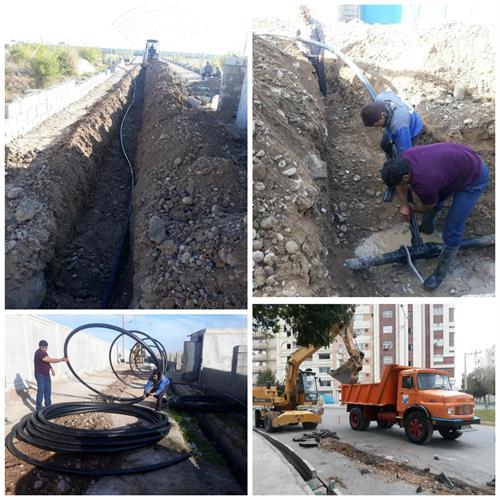 اجرای یک هزار و ۶۶۰ متر توسعه شبکه آب در دزفول
