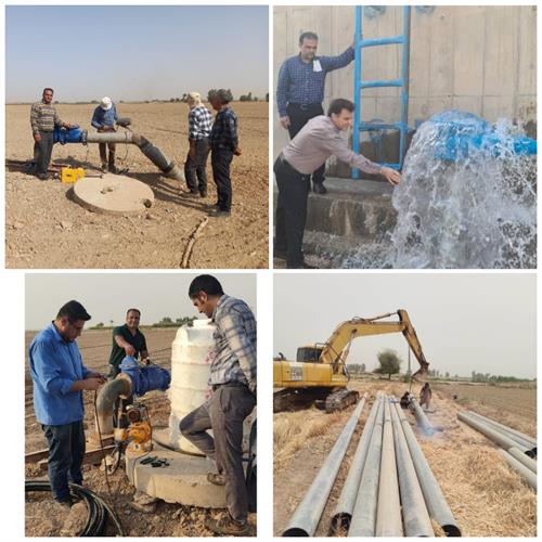 قدردانی اهالی روستای کهنگ دزفول از مدیرعامل آب و فاضلاب خوزستان